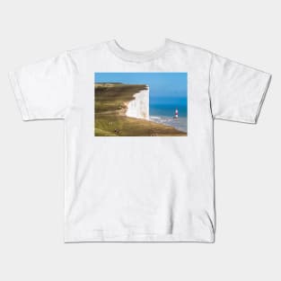 Beachy Head Lighthouse view Kids T-Shirt